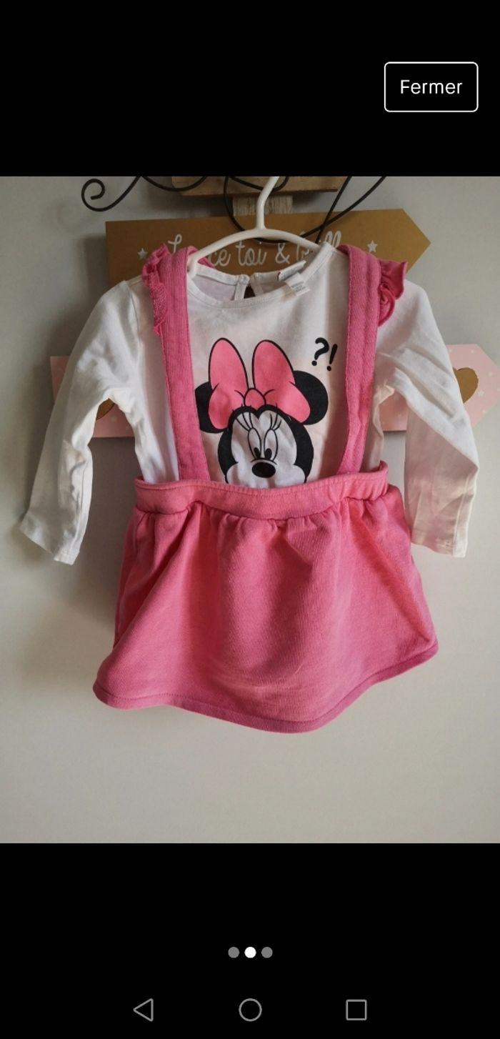 Robe Disney baby + 2 t-shirt manches longues - photo numéro 3