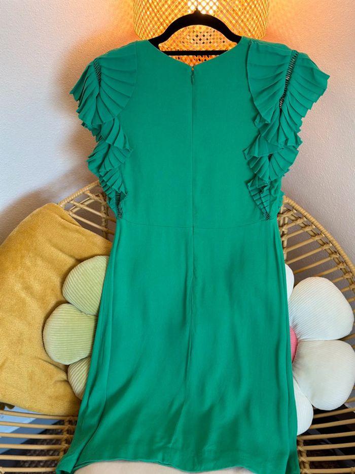 Robe chic verte, Maje taille 36 - photo numéro 5