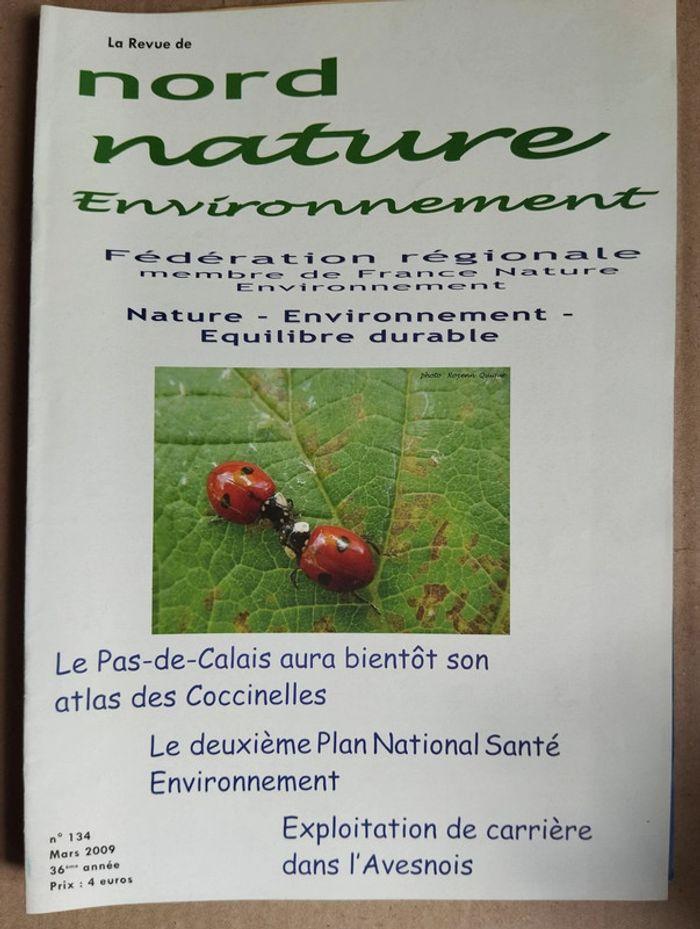 Lot de 9 revues Nord Nature Environnement - photo numéro 5