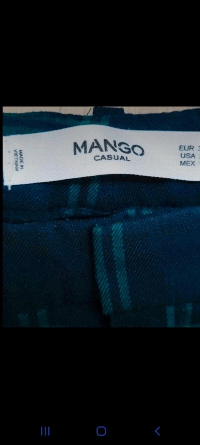 💎 Pantalon à carreaux Mango taille 34 (14 ans) - photo numéro 7