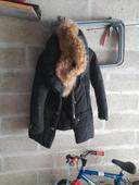 Manteau d'hiver gros col