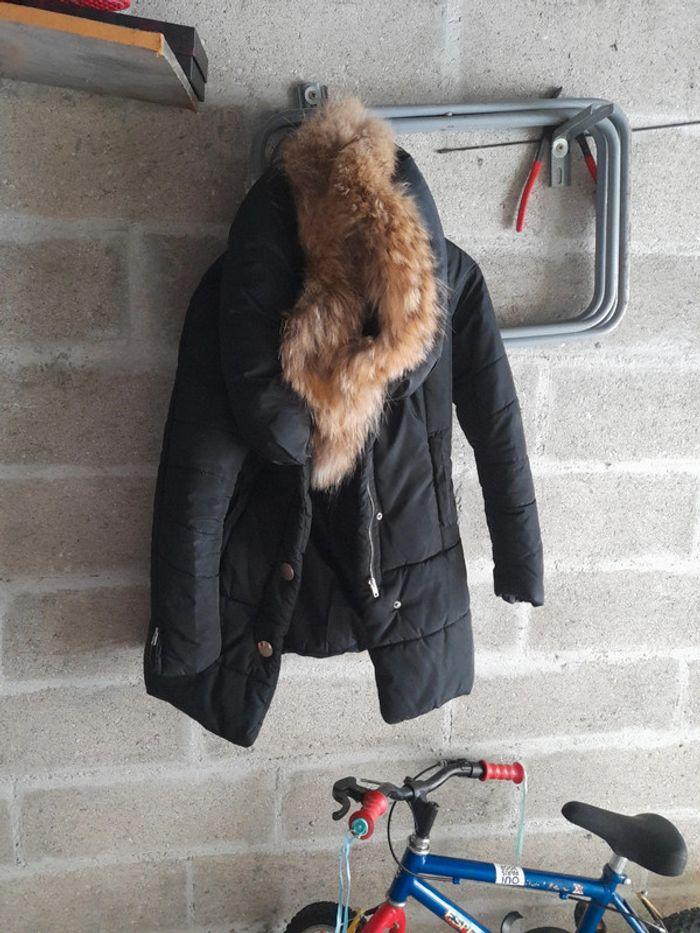 Manteau d'hiver gros col - photo numéro 1