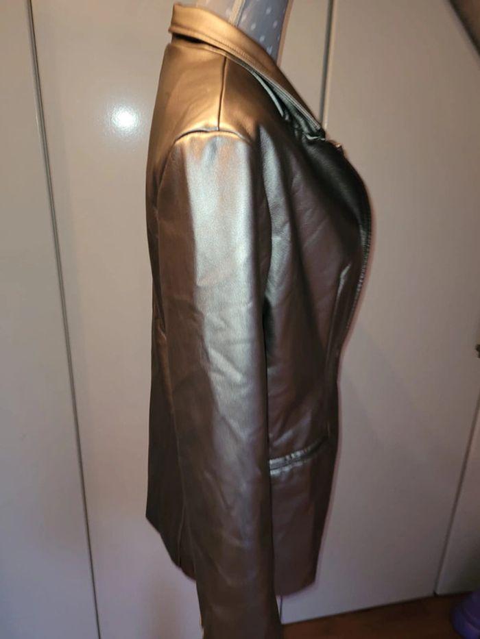 Veste originale bronze presque neuve - photo numéro 4