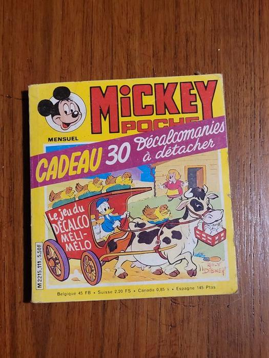 3 Mickey poche - Disney - vintage 1983 - photo numéro 4