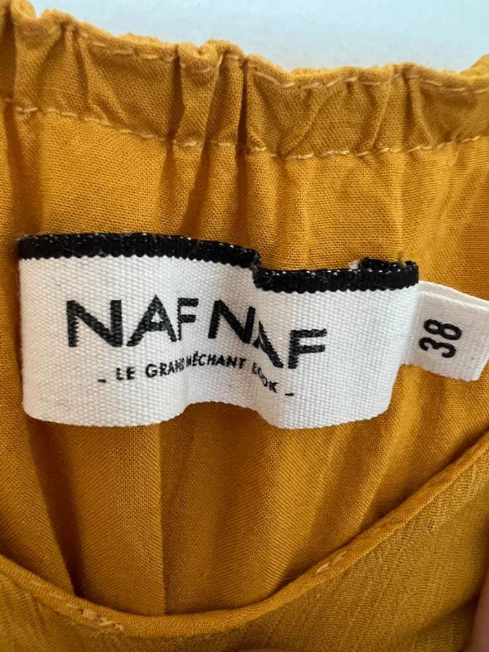 Robe Nafnaf jaune/moutarde - photo numéro 4