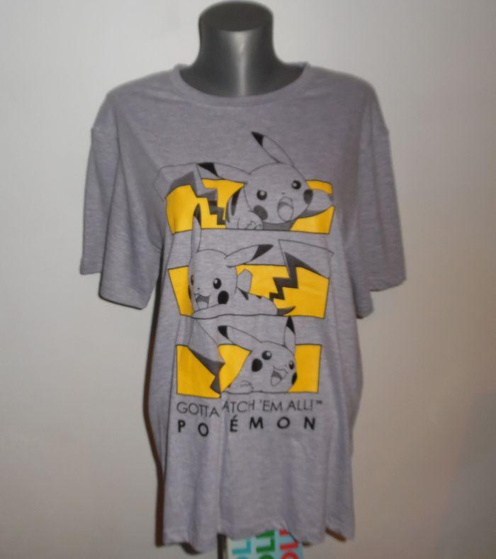 Tee-shirt Pokemon Pikachu taille XL - photo numéro 1