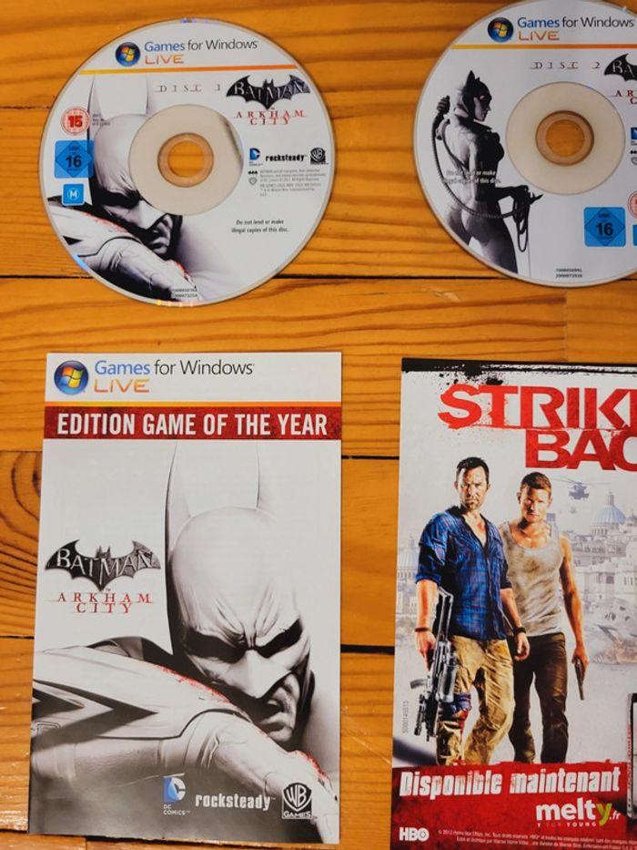 Jeu vidéo Windows Batman Arkham city édition Goty game of the year PC dvd DC comics univers - photo numéro 3