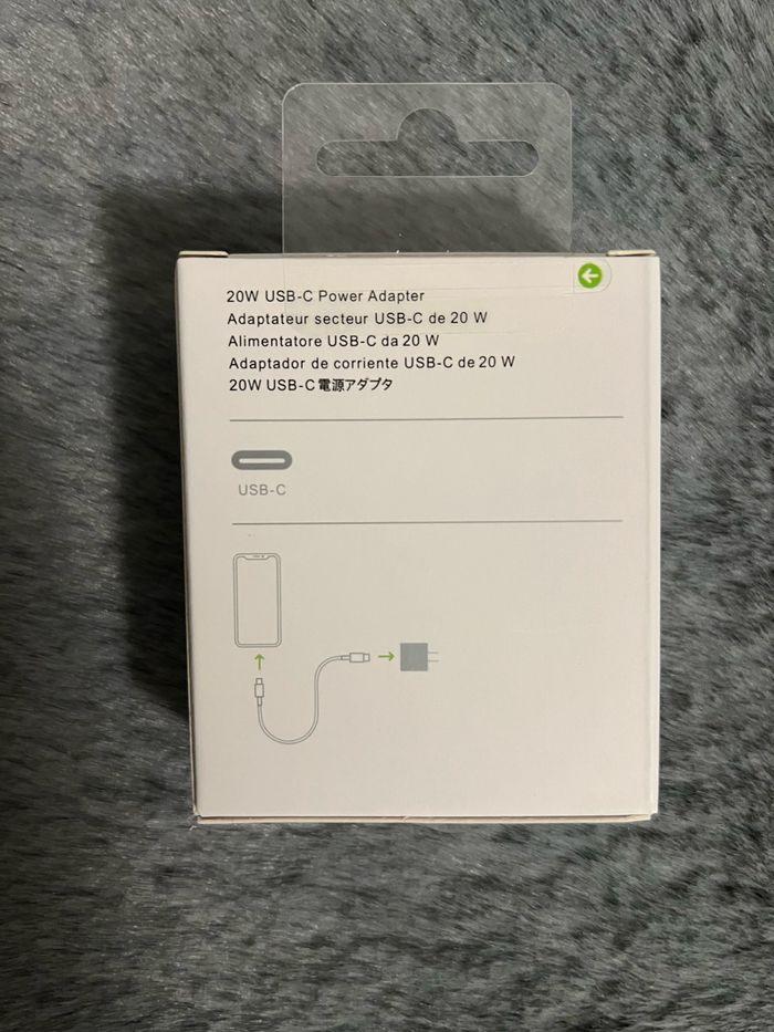 Adaptateur Secteur Apple USB-C 20W - Neuf en boîte - photo numéro 2