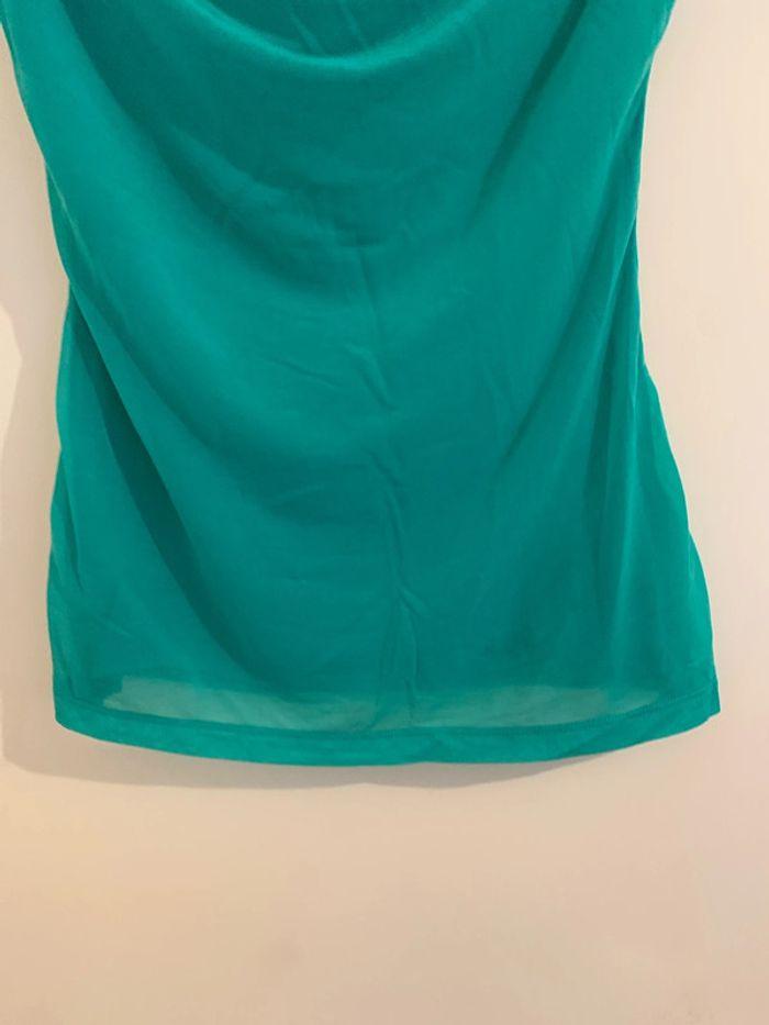 Débardeur vert doublé H&M taille S - photo numéro 5