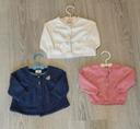 Lot de 3 gilets fille