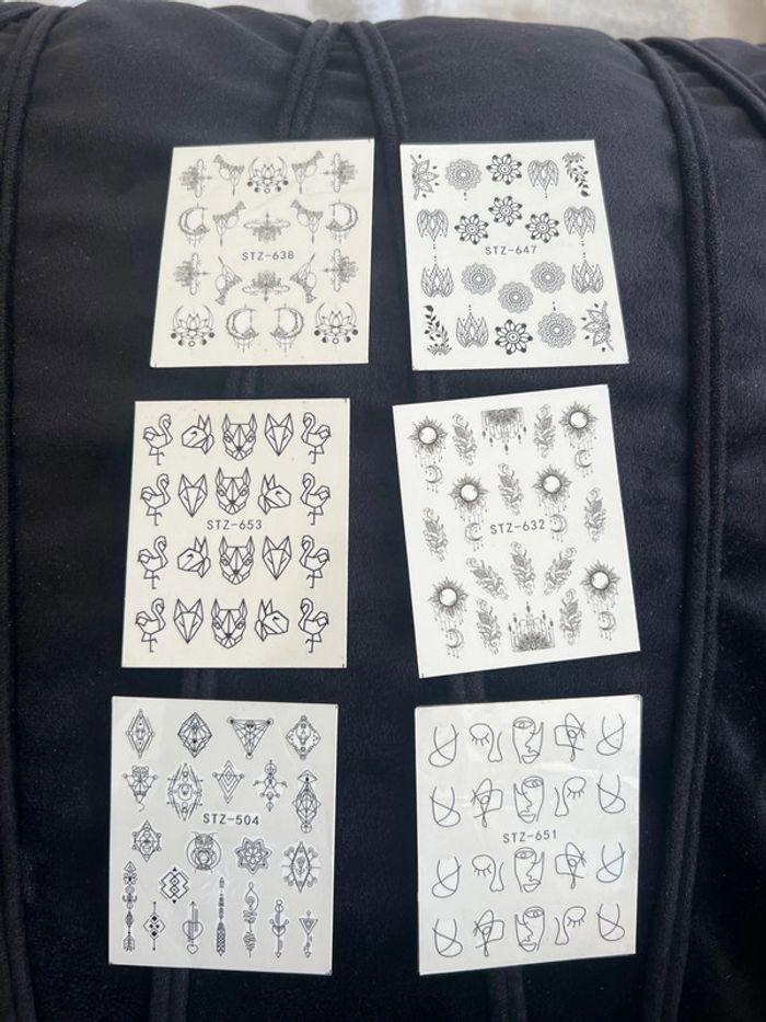 Lot Stickers ongles - photo numéro 4