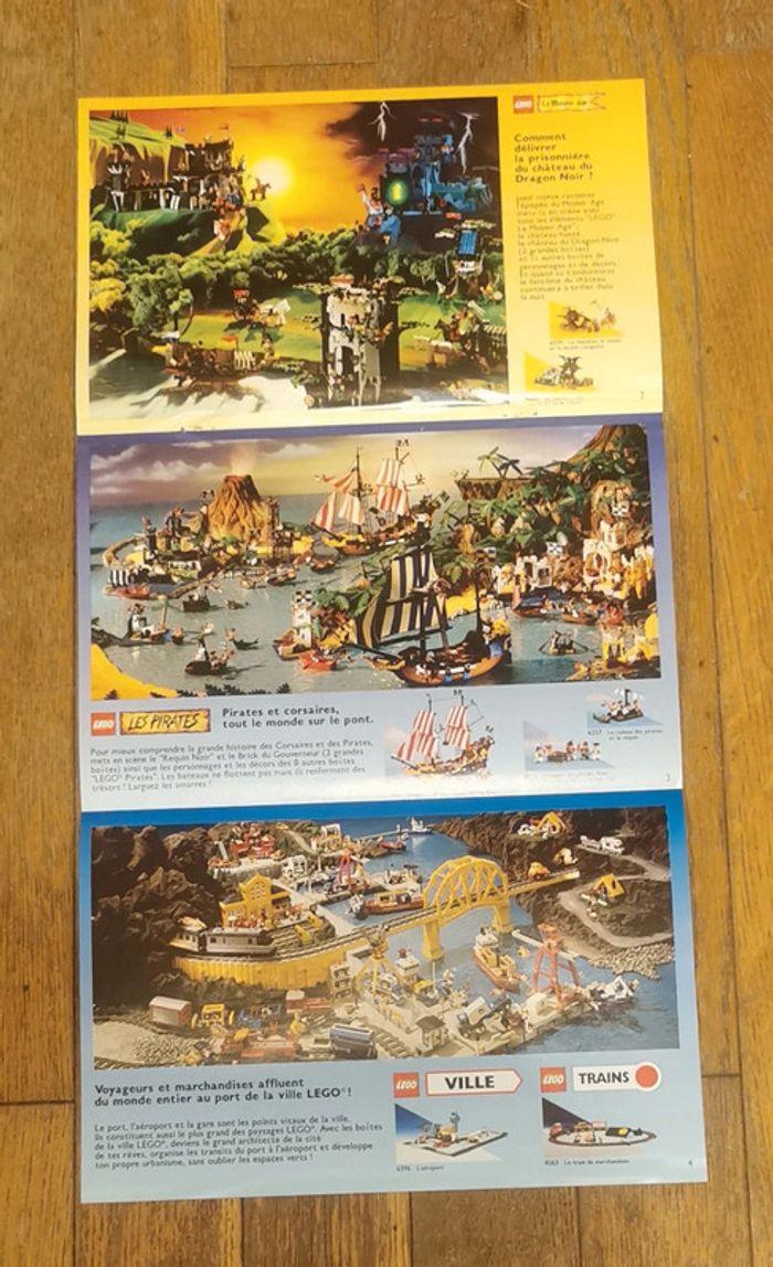 Lot anciennes publicités + dépliant lego - photo numéro 3