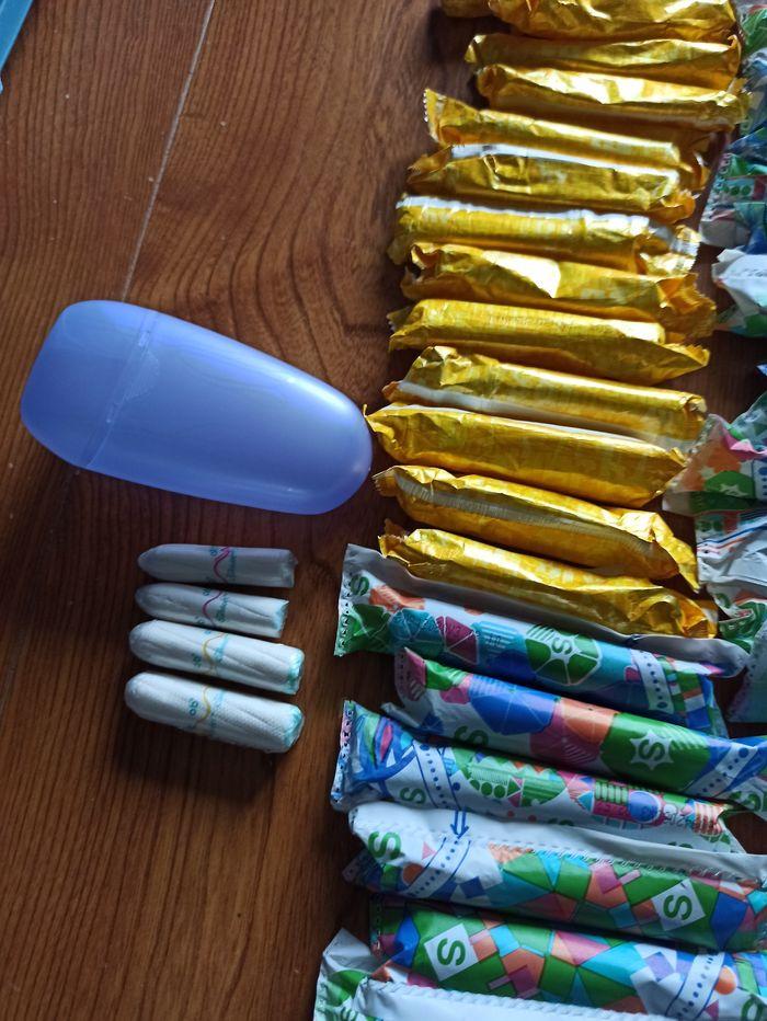 Lot de 68 tampax + boîte de rangement - photo numéro 3