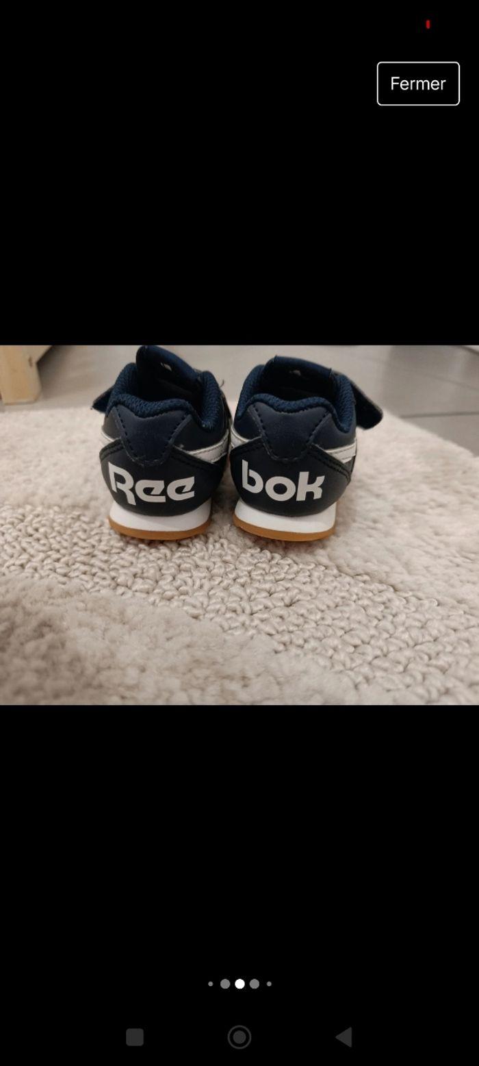 Paire de basket Reebok bébé garçon parfait état - photo numéro 4