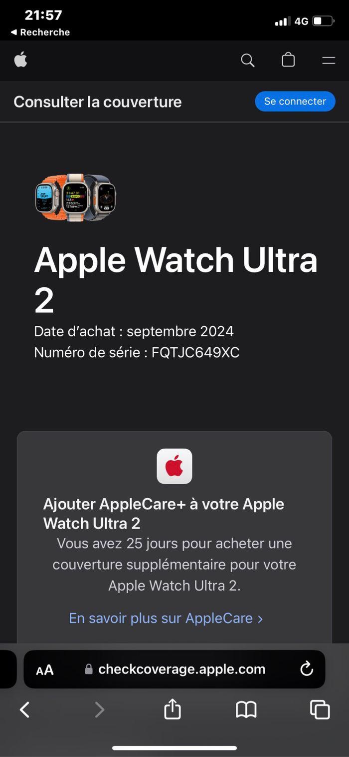 Apple Watch Ultra 2 49MM - photo numéro 6