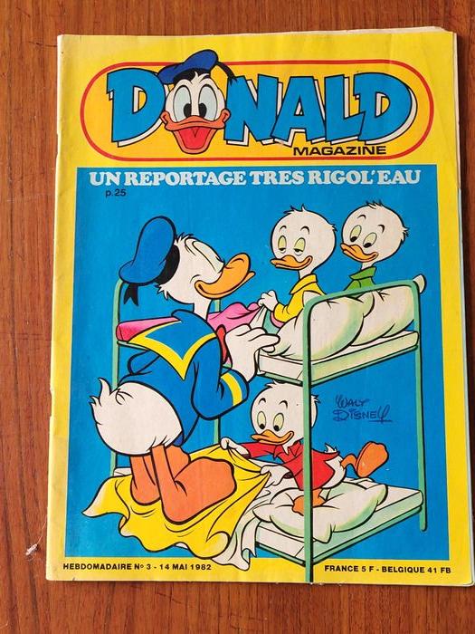 3 Donald magazine - vintage 1982 - photo numéro 5