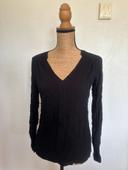 Magnifique blouse noire camaïeu taille 36