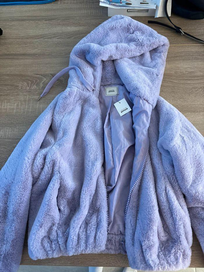 Veste lilas à capuche pimkie - photo numéro 3