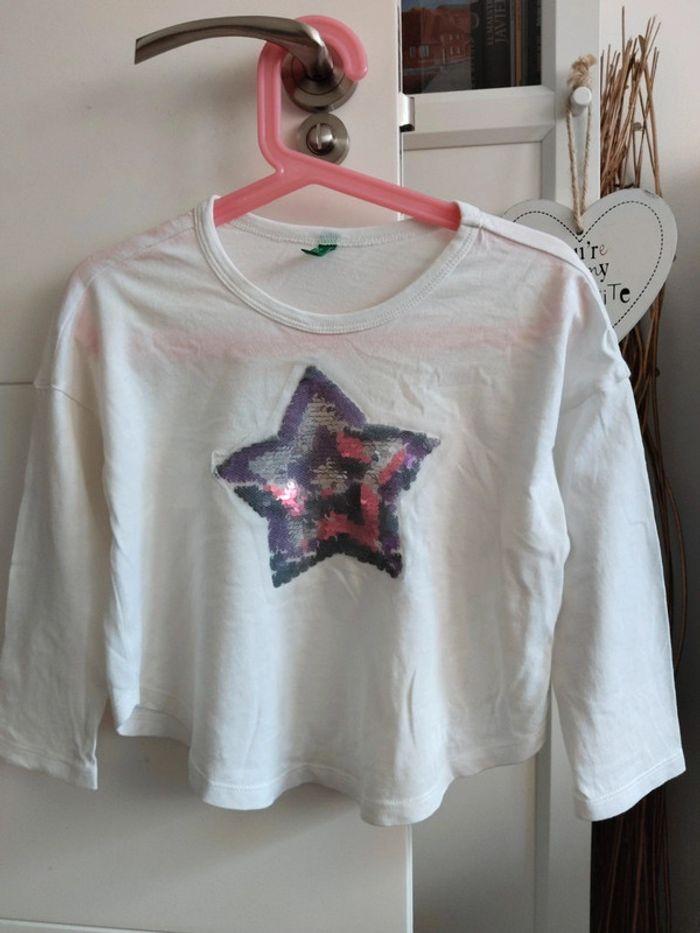 Camiseta ⭐ Benetton 3-4 años - photo numéro 1