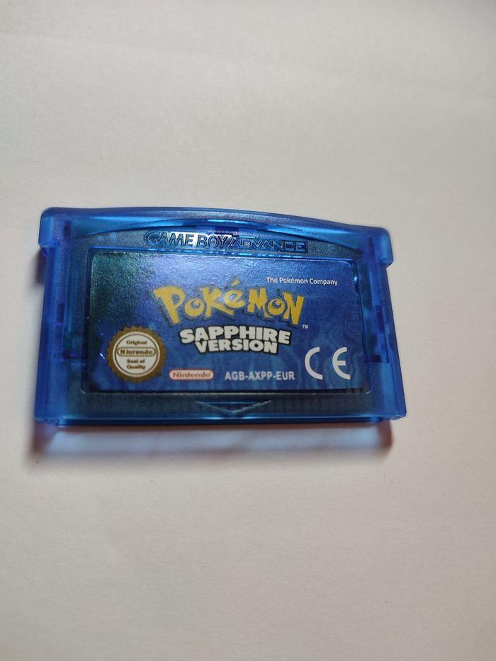 Pokemon saphir game boy advance - photo numéro 1