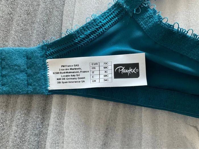 Soutien-gorge bleu Playtex neuf - photo numéro 9