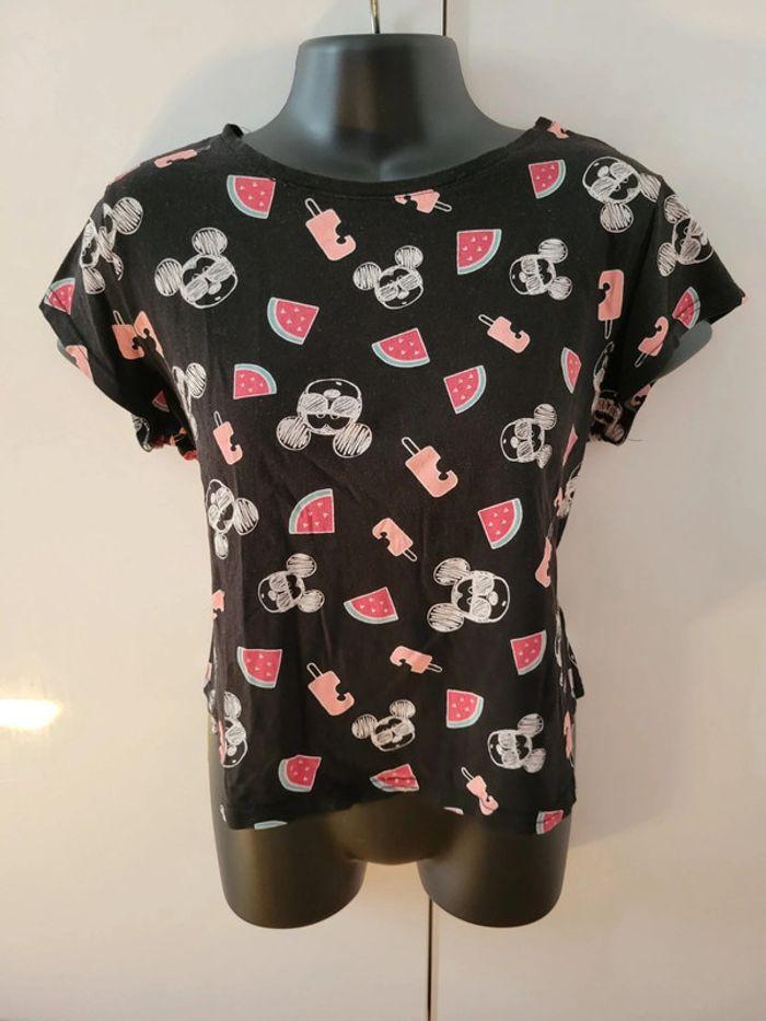 Tee shirt Disney Mickey Mouse Disneyland paris  taille XS S 36 - photo numéro 1