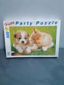 Puzzle 500 pièces Thème Chien et Chat