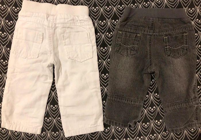 Lot de 2 pantalon bébé garçon taille 6 mois ! - photo numéro 2