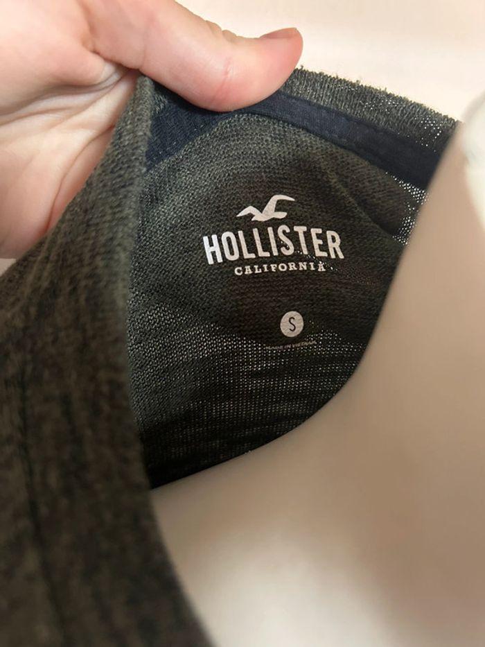 T-shirt Hollister manche longue - photo numéro 4