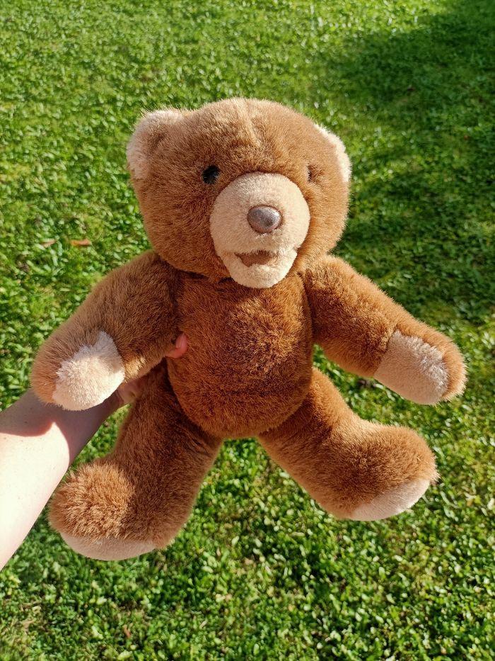 Petit ours brun peluche 🧸 - photo numéro 3