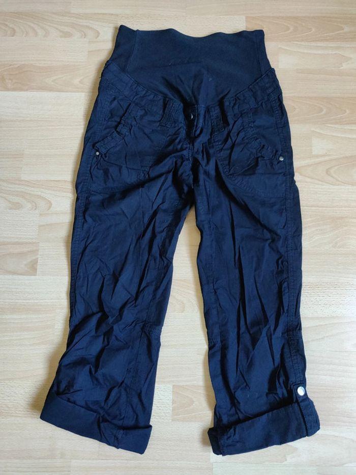 Pantalon pantacourt de grossesse h&m mama 36 - photo numéro 3