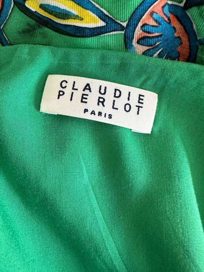 Robe verte Claudie Pierlot T:36/38 - photo numéro 7