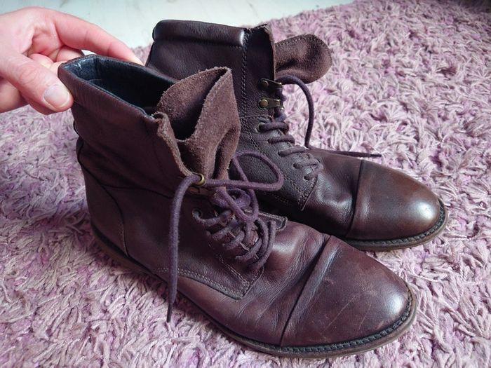 Chaussures montantes en cuir Minelli Taille 42 - photo numéro 1