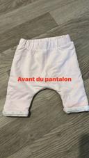 Bas de pantalon bébé