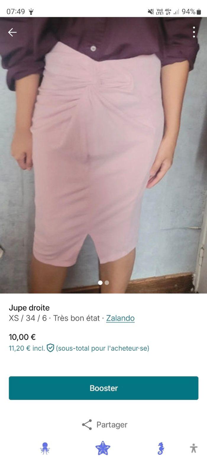 Jupe droite femme - photo numéro 1