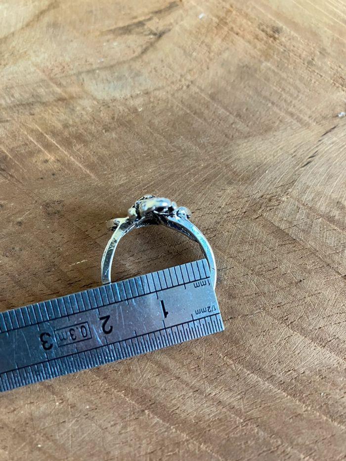 SOLDE -25% Bague en métal argenté éléphant - photo numéro 4