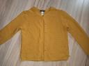 Gilet fille moutarde Okaidi taille 8 ans