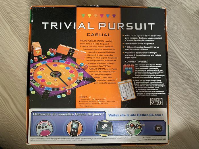 Jeu de société Trivial Pursuit casual TBE - photo numéro 2