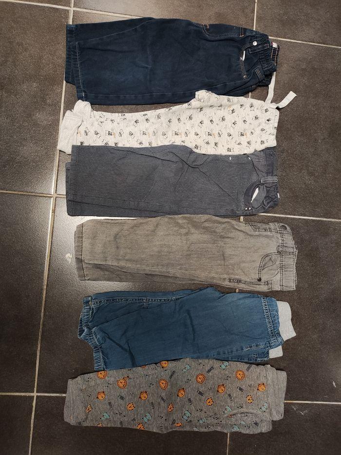 Lot 6 pantalons garçon