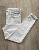 Pantalon blanc 7/8 femme