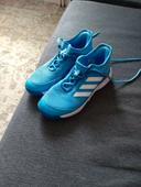 Baskets de tennis badminton pointure 35 adidas