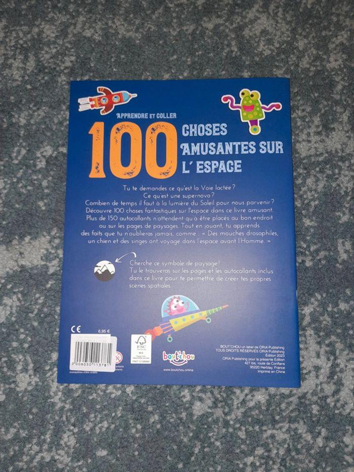 Lot apprendre et coller 100 choses amusantes sur - photo numéro 5