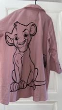 Chemise longue roi lion