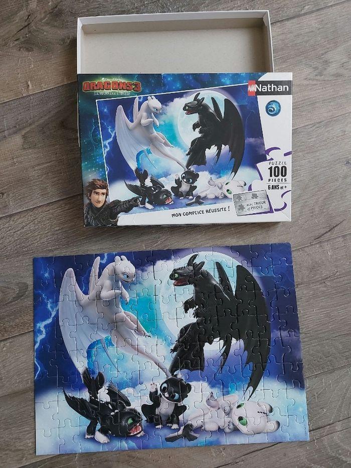 Puzzle dragon  100 pièces - photo numéro 1