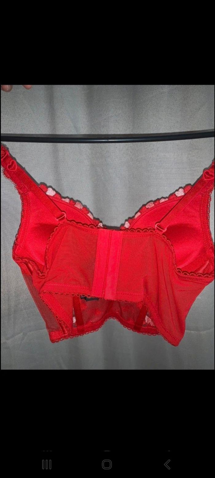 Top corset Saint Valentin rouge Primark - photo numéro 2