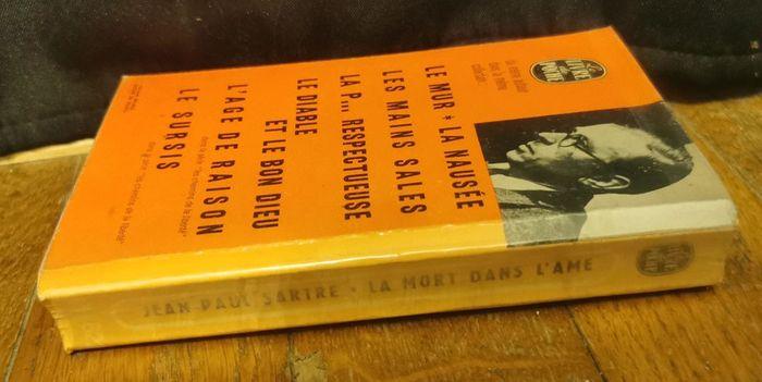 Livre jean Paul sartre la mort dans l'âme - photo numéro 2