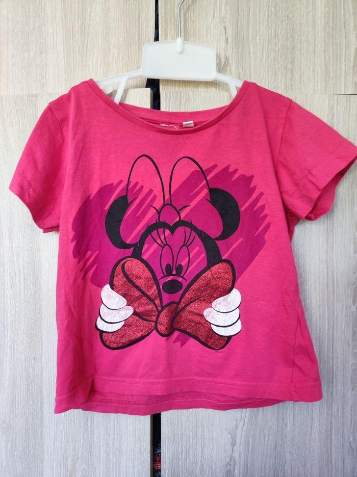 T shirt rose Minnie 6 ans Disney - photo numéro 1