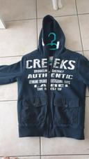 Gilet zippé chaud pour ado 14 ans Creeks