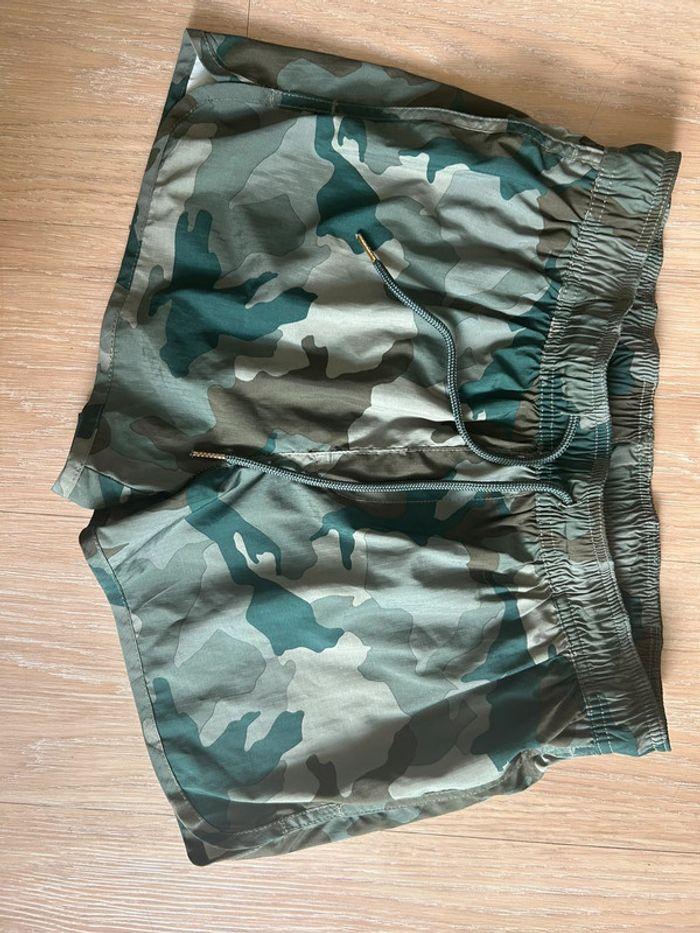 Short de bain militaire kaki - photo numéro 1