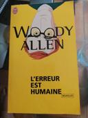 Livre "l'erreur est humaine" Woody Allen